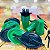 Kit Festa 50 PESSOAS DESCARTAVEIS GARFO + PRATO + COPO (VERDE E PRETO) - Imagem 1