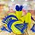 Kit Festa 50 PESSOAS DESCARTAVEIS AZUL E AMARELO GARFO + PRATO + COPO - Imagem 1