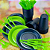 Kit Festa 50 PESSOAS DESCARTAVEIS PRETO E VERDE LIMÃO GARFO + PRATO + COPO - Imagem 2