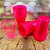 50 COPO 200ML NEON ROSA BELLO FESTAS - Imagem 2