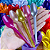50 COLHER SOBREMESA NEON ROXO BELLO FESTAS - Imagem 2