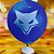 25 BALAO LATEX REDONDO 9 pol. CRUZEIRO ( Regina ) - Imagem 3