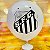 25 BALAO LATEX REDONDO 9 pol. SANTOS FUTEBOL CLUBE ( Regina ) - Imagem 2