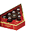 5 CAIXA 12 DOCES C/ VISOR ARVORE - NATAL CLASSICO ID5152  (NATAL IDEIA 2024) - Imagem 2