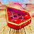 5 CAIXA 12 DOCES C/ VISOR ARVORE - NATAL CLASSICO ID5152  (NATAL IDEIA 2024) - Imagem 1