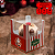 5 CAIXA MINI PANETONE NATAL NOEL ID5115  (NATAL IDEIA 2024) - Imagem 3
