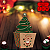 10 CAIXA P/ DOCES NATAL  POP UP ARVORE NATAL KRAFT ID5067 (NATAL IDEIA 2024) - Imagem 3