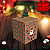 10 CAIXA P/ DOCES POP UP - NATAL KRAFT ID5064 (NATAL IDEIA 2024) - Imagem 2