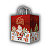 5 SACOLA P/ PRESENTE - NATAL ENCANTADO ID5201  (NATAL IDEIA 2024) - Imagem 2