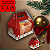 10 MALETINHA P/ DOCES C/ VISOR P - NATAL ENCANTADO ID5173 (NATAL IDEIA 2024) - Imagem 3