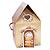 5 CAIXA MINI PANETONE CASINHA - NATAL ENCANTADO ID5186  (NATAL IDEIA 2024) - Imagem 2
