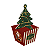 10 CAIXA P/ DOCES POP UP ARVORE  NATAL NOEL ID5107 (NATAL IDEIA 2024) 3837 - Imagem 2
