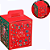 10 Caixa P/ Panetone Fechada 250/400/500g Quebra Nozes 4401 (JANGO NATAL 2024) - Imagem 2