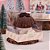 10 Caixa para Mini Panetone 100g com Tampa de Acetato Neve 4267 (JANGO NATAL 2024) - Imagem 1