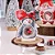 10 Lembrancinha com Blister para doces Boneco de Neve 4478  (JANGO NATAL 2024) - Imagem 1