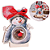 10 Lembrancinha com Blister para doces Boneco de Neve 4478  (JANGO NATAL 2024) - Imagem 2