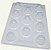 Forma Bwb Sp 960 Trufa Da Paz Silicone 3 Partes Profissional Cod-3524  (Sp Especial) - Imagem 3