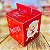10 CAIXA  PANETONE 250G  VERMELHO OUTLET NATAL 7186 - Imagem 1
