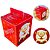 10 CAIXA  PANETONE 250G  VERMELHO OUTLET NATAL 7186 - Imagem 2