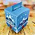 10 CAIXA PANETONE 250G  AZUL OUTLET NATAL 7864 - Imagem 1