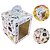10 CAIXA MINI  PANETONE C/ VISOR 100G RETRO BRANCA  OUTLET NATAL 103278 - Imagem 2