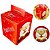 10 CAIXA MINI  PANETONE 100G  VERMELHO OUTLET NATAL 7188 - Imagem 2