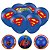 25 BALÃO BEXIGA FESTA  SUPERMAN n°9 FESTCOLOR - Imagem 1