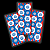 30 ADESIVO FUTEBOL BAHIA OFICIAL  REDONDO FESTCOLOR - Imagem 2