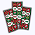 30 ADESIVO FLUMINENSE OFICIAL FUTEBOL REDONDO FESTCOLOR - Imagem 1