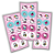 30 ADESIVO HELLO KITTY ROSA REDONDO FESTCOLOR - Imagem 1