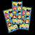 30 ADESIVO MEU MALVADO FAVORITO 4 MINIONS REDONDO FESTCOLOR - Imagem 2