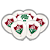 25 BALÃO BEXIGA FESTA FLUMINENSE OFICIAL FUTEBOL  n°9 FESTCOLOR - Imagem 1