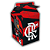 8 CAIXA  MILK FLAMENGO  FESTCOLOR - Imagem 1