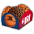 40 PORTA FORMINHA NBA BASQUETE FESTCOLOR - Imagem 2