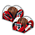 40 PORTA FORMINHA SAO PAULO FC OFICIAL  FESTCOLOR PT111 - Imagem 2
