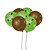 25 BALÃO DINOSSAURO BABY BEXIGA FESTA  n°9 FESTCOLOR - Imagem 1