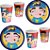 Kit Festa LUCCAS NETO 16 Pratos + 16 Copos Descartável 200 Ml Papel - FESTCOLOR - Imagem 1
