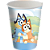 8 COPO PAPEL FESTA BLUEY  200ML FESTCOLOR - Imagem 2