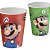 8 COPO PAPEL FESTA  SUPER MARIO  200ML FESTCOLOR - Imagem 1