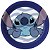 8 PRATO FESTA  STITCH NEW DE PAPEL 18 CM FESTCOLOR - Imagem 3
