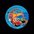 8 PRATO FESTA  HOT WHEELS  DE PAPEL 18 CM FESTCOLOR - Imagem 2