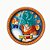 8 PRATO FESTA  DRAGON BALL DE PAPEL 18 CM FESTCOLOR - Imagem 1