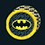 8 PRATO FESTA  BATMAN DE PAPEL 18 CM FESTCOLOR - Imagem 2