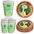 Kit Festa DINOSSAURO BABY 16 Pratos + 16 Copos Descartável 200 Ml Papel - FESTCOLOR - Imagem 1