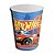 Kit Festa HOT WHEELS 16 Pratos + 16 Copos Descartável 200 Ml Papel - FESTCOLOR - Imagem 2