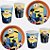Kit Festa MEU MALVADO FAVORITO MINIONS 16 Pratos + 16 Copos Descartável 200 Ml Papel - FESTCOLOR - Imagem 1