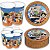 Kit Festa ONE PIECE 8 Pratos + 8 Copos Descartável 200 Ml Papel - FESTCOLOR - Imagem 1