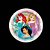Kit Festa  PRINCESAS DISNEY  8 Pratos + 8 Copos Descartável 180 Ml Papel - REGINA - Imagem 2