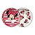Kit Festa MINNIE MOUSE 8 Pratos + 8 Copos Descartável 180 Ml Papel - REGINA - Imagem 2
