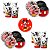Kit Festa  MICKEY MOUSE 8 Pratos + 8 Copos Descartável 180 Ml Papel - REGINA - Imagem 1